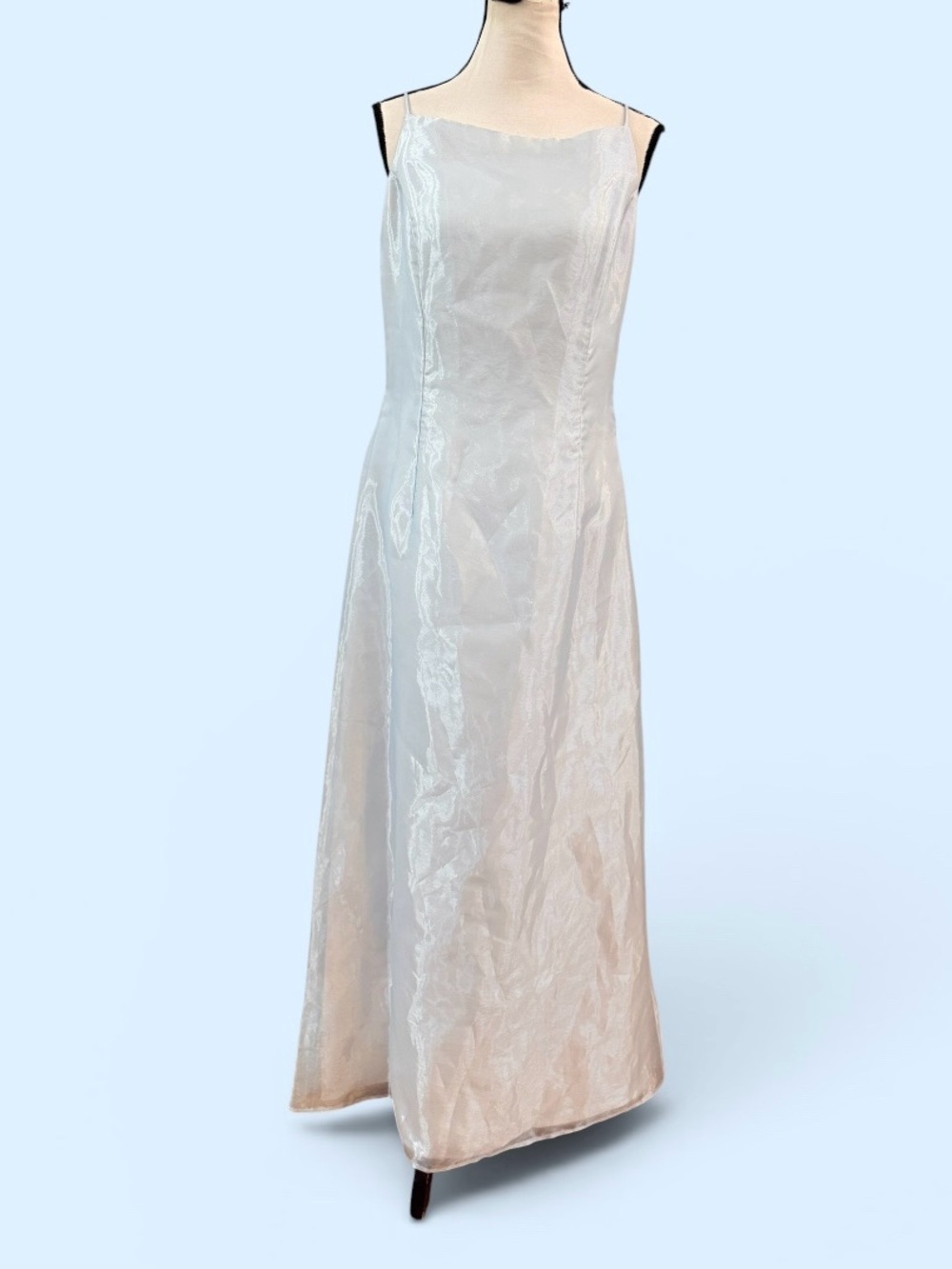 Jessica McClintock 2000 blue cocktail dress